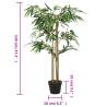 Artificial Bamboo Tree 120 cm - 760 Leaves | Hipomarket UK