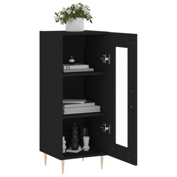 Classic Black Sideboard - 34.5x34x90 cm | HipoMarket