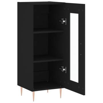 Classic Black Sideboard - 34.5x34x90 cm | HipoMarket