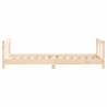 Kids Bed Frame 80x160 cm - Solid Pine Wood Design