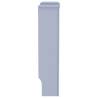 Stylish Grey MDF Radiator Cover - 205 cm Adjustable Size