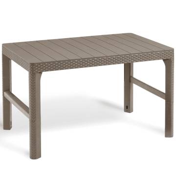 Keter Garden Table Lyon Cappuccino - Stylish & Adjustable