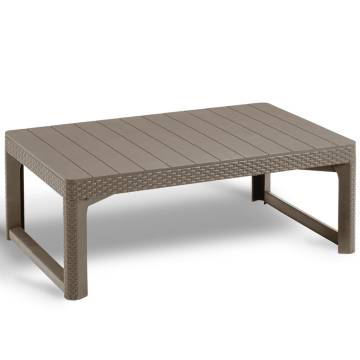 Keter Garden Table Lyon Cappuccino - Stylish & Adjustable