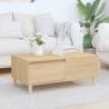 Coffee Table Sonoma Oak 90x50x36.5 cm Engineered Wood Colour sonoma oak Quantity in Package 1 