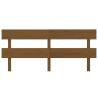 Honey Brown Bed Headboard - Solid Pine Wood | HipoMarket UK