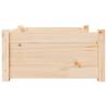 Comfortable Dog Bed in Solid Pine Wood - 75.5x55.5x28 cm