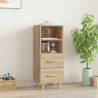 Stylish Sonoma Oak Sideboard - 34.5x34x90 cm | HipoMarket