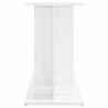 High Gloss White Aquarium Stand - 80x35x60 cm | Hipo Market