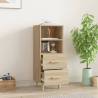 Stylish Sonoma Oak Sideboard - 34.5x34x90 cm | HipoMarket