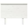 Stylish White Bed Headboard - Solid Pine | Hipomarket