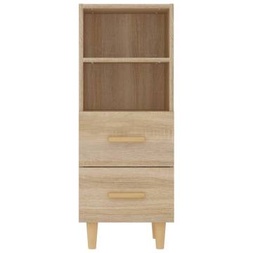 Stylish Sonoma Oak Sideboard - 34.5x34x90 cm | HipoMarket