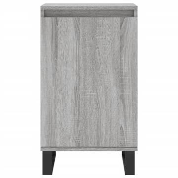 Sideboard Grey Sonoma 40x35x70 cm | Stylish Storage Solution