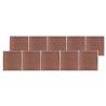 Garden Fence WPC 1737x186 cm Brown - Durable & Stylish