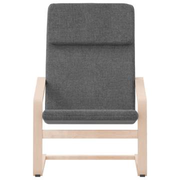 Comfy Dark Grey Relaxing Chair - Complete Resting Solution