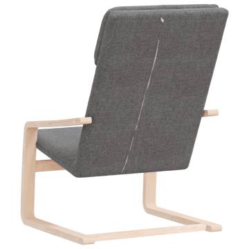 Comfy Dark Grey Relaxing Chair - Complete Resting Solution