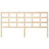 Solid Wood Pine Bed Headboard - 185.5x4x100 cm | HipoMarket