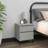 Bedside Cabinet Concrete Grey 40x35x50 cm Colour concrete grey Quantity in Package 1 Number of 