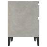 Bedside Cabinet Concrete Grey - Stylish & Functional Storage