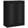 Elegant Highboard Black 69.5x34x180 cm - Durable & Stylish