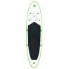 Inflatable Stand Up Paddleboard Set - Green & White