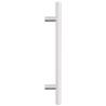 20 pcs Silver Stainless Steel Cabinet Handles - Modern Design