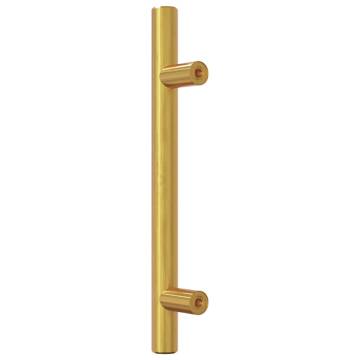 Gold Stainless Steel Cabinet Handles - 20 pcs | Hipomarket UK