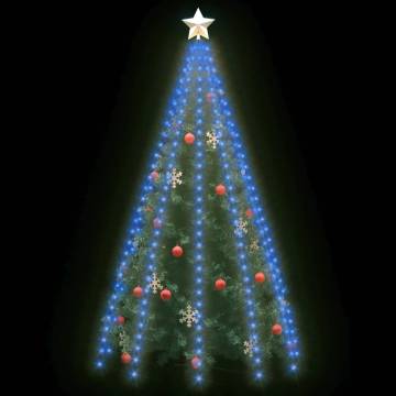 300cm Christmas Tree Net Lights with 300 Blue LEDs