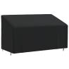 3-Seater Bench Cover Black | Waterproof & UV Protection