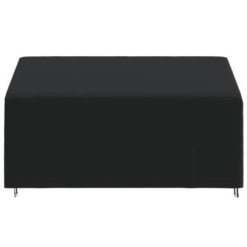 3-Seater Bench Cover Black | Waterproof & UV Protection