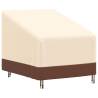 Buy Beige Garden Lounge Chair Cover - 600D Oxford Protection