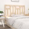 Stylish Solid Pine Bed Headboard - 205.5x4x100 cm