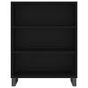 Stylish Highboard Black 69.5x34x180 cm | HipoMarket