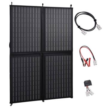 Foldable Solar Panel Charger 100W 12V - Portable & Efficient