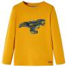 Kids' T-shirt with Long Sleeves Ochre 92 Colour ochre Size 92 (1.5-2y) 