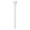 Golf Tees 1000 pcs White 54 mm Bamboo Colour white Size 54 mm 