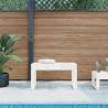 Garden Bench White 80x38x45 cm Solid Wood Pine Colour white pine Size 80 x 38 x 45 cm Quantity in Package 1 Number of 