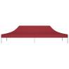 Party Tent Roof 6x3m Burgundy - Durable & UV Resistant