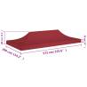 Party Tent Roof 6x3m Burgundy - Durable & UV Resistant