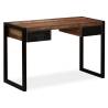 Desk with 2 Drawers Solid Reclaimed Wood 120x50x76 cm Size 120 x 50 x 76 cm Material solid reclaimed wood 