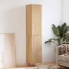 Highboard Sonoma Oak 34.5x34x180 cm Engineered Wood Colour sonoma oak Quantity in Package 1 Model 1 door 