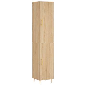 Stylish Highboard Sonoma Oak - Elegant Storage Solution