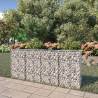 Gabion Wall with Covers Galvanised Steel 200x20x85 cm Size 200 x 20 x 85 cm Quantity in Package 1 