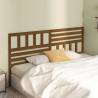 Bed Headboard Honey Brown 206x4x100 cm Solid Wood Pine Colour honey brown Size 206 x 100 cm Quantity in Package 1 