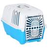 Durable Pet Carrier Blue & White - 48x31.5x33cm