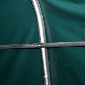 Removable Livestock Tent 3.3x16m Dark Green - Durable PVC