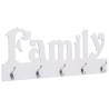 Wall Mounted Coat Rack FAMILY - Stylish & Functional Organizer