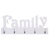 Wall Mounted Coat Rack FAMILY - Stylish & Functional Organizer