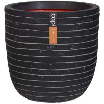 Capi Egg Planter Nature Row 35x34 cm Anthracite | Hipomarket