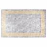 Rug Washable 160x230 cm Grey Anti Slip Colour grey and gold Size 160 x 230 cm 