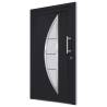 Front Door Anthracite 88x200 cm - Stylish Security for Your Home